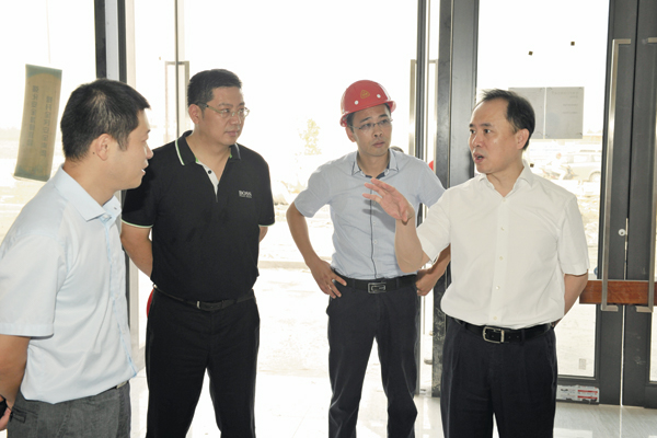 南通通州区领导调研九游在线官网j9 高新区新址